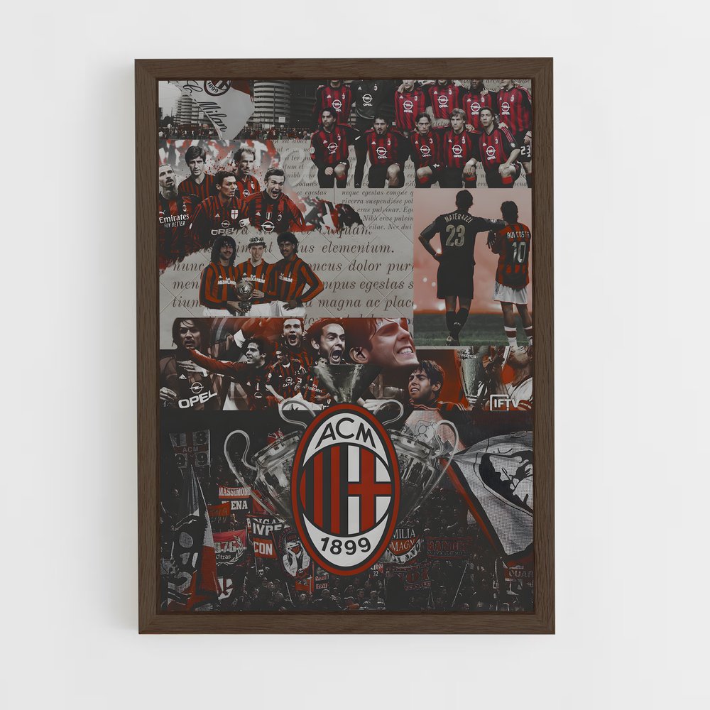Poster L'Esprit de l'AC Milan (vue 5)